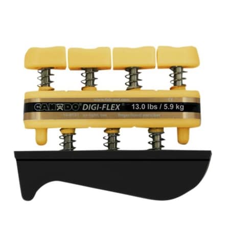 Fabrication Enterprises Fabrication Enterprises 10-0753 Cando Digi-Flex Hand Exerciser - Gold; Xxx-Heavy - Finger 10-0753